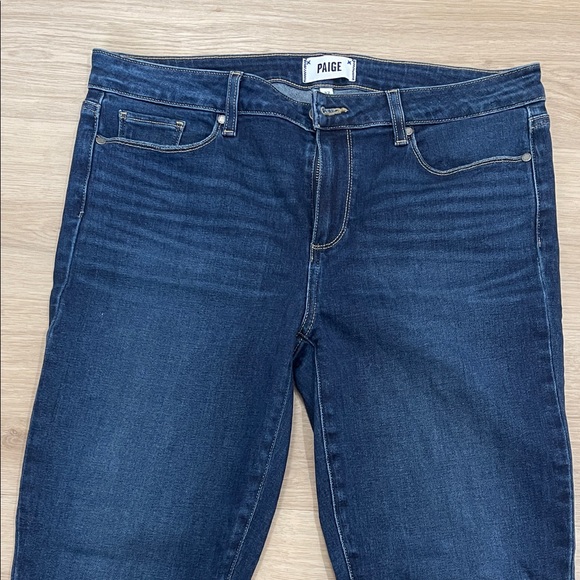 PAIGE Dark Indigo Ankle Jeans - Picture 4 of 4